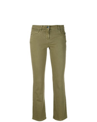 Incotex Cropped Flared Jeans
