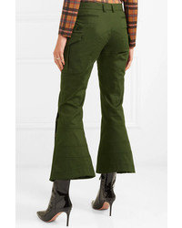 Rokh Cotton Drill Flared Pants