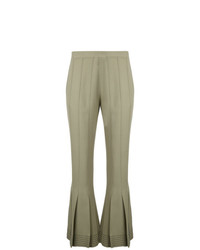 Marco De Vincenzo Flared Cropped Trousers
