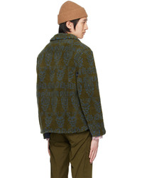 Paria Farzaneh Green Zip Jacket