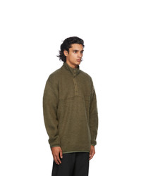 Nanamica Green N Pullover Sweater