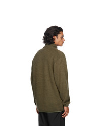 Nanamica Green N Pullover Sweater