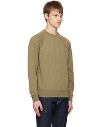 Tom Ford Khaki Crewneck Sweatshirt