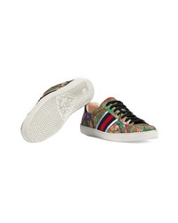 Gucci Flora Snake Sneakers