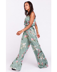 MUMU The Jagger Jumpsuit Laura Flora