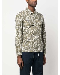 C.P. Company Floral Embroidered Shirt