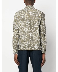 C.P. Company Floral Embroidered Shirt