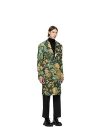 Givenchy Green Floral Over Coat