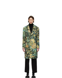 Givenchy Green Floral Over Coat