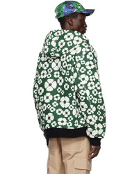 Marni Green White Carhartt Wip Edition Floral Jacket