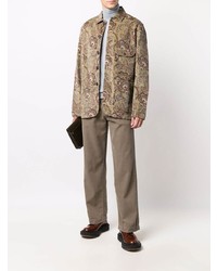 Universal Works Floral Print Buttoned Up Jacket