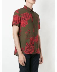 OSKLEN Rose Print Shirt