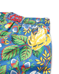 Etro Floral Print Mid Length Swim Shorts