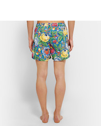 Etro Floral Print Mid Length Swim Shorts
