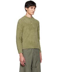 Craig Green Green Fluffy Sweater
