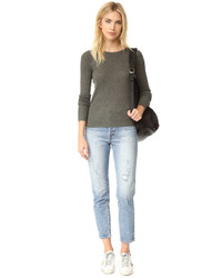 James Perse Waffle Cashmere Sweater