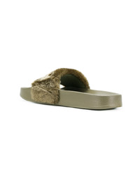 Fenty X Puma Faux Fur Slide Sandals