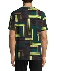 Versace Collection Tetris Frame T Shirt
