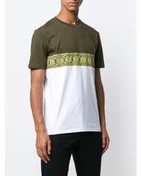 Versace Collection Geometric Print T Shirt