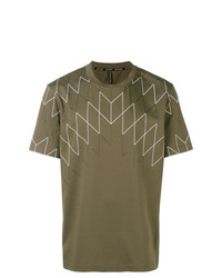 Neil Barrett Geometric Print T Shirt