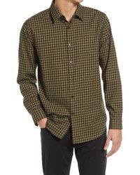 Theory Irving Windham Twill Button Up Shirt In Capulet At Nordstrom