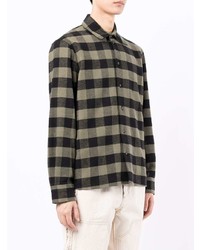 Off-White Long Sleeve Checked Shirt