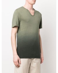Zadig & Voltaire Zadigvoltaire Linen Dip Dye T Shirt