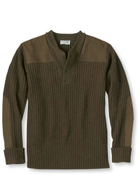L.L. Bean Commando Sweater Henley