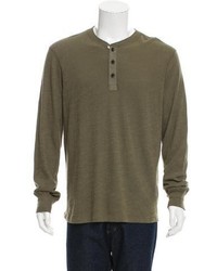 rag & bone Standard Issue Henley Sweater W Tags