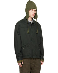 Undercover Green Button Jacket