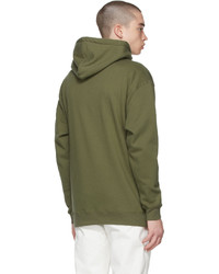 Saintwoods Green Logo Hoodie