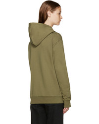 Palm Angels Green Maxi Puller Hoodie