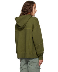 A-Cold-Wall* Green Overdye Hoodie