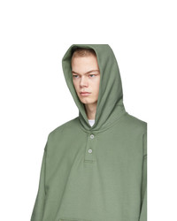 Fear Of God Green Sixth Collection Everyday Henley Hoodie, $595 