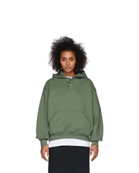 Fear Of God Green Sixth Collection Everyday Henley Hoodie
