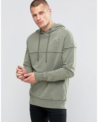 Siksilk Hoodie With Raw Edges