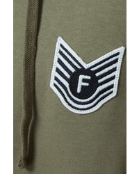 Topman Military Badge Hoodie