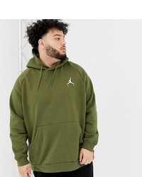 Jordan Nike Pullover Hoodie In Green