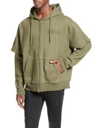 R 13 R13 Shredded Double Sleeve Hoodie 595 Nordstrom Lookastic