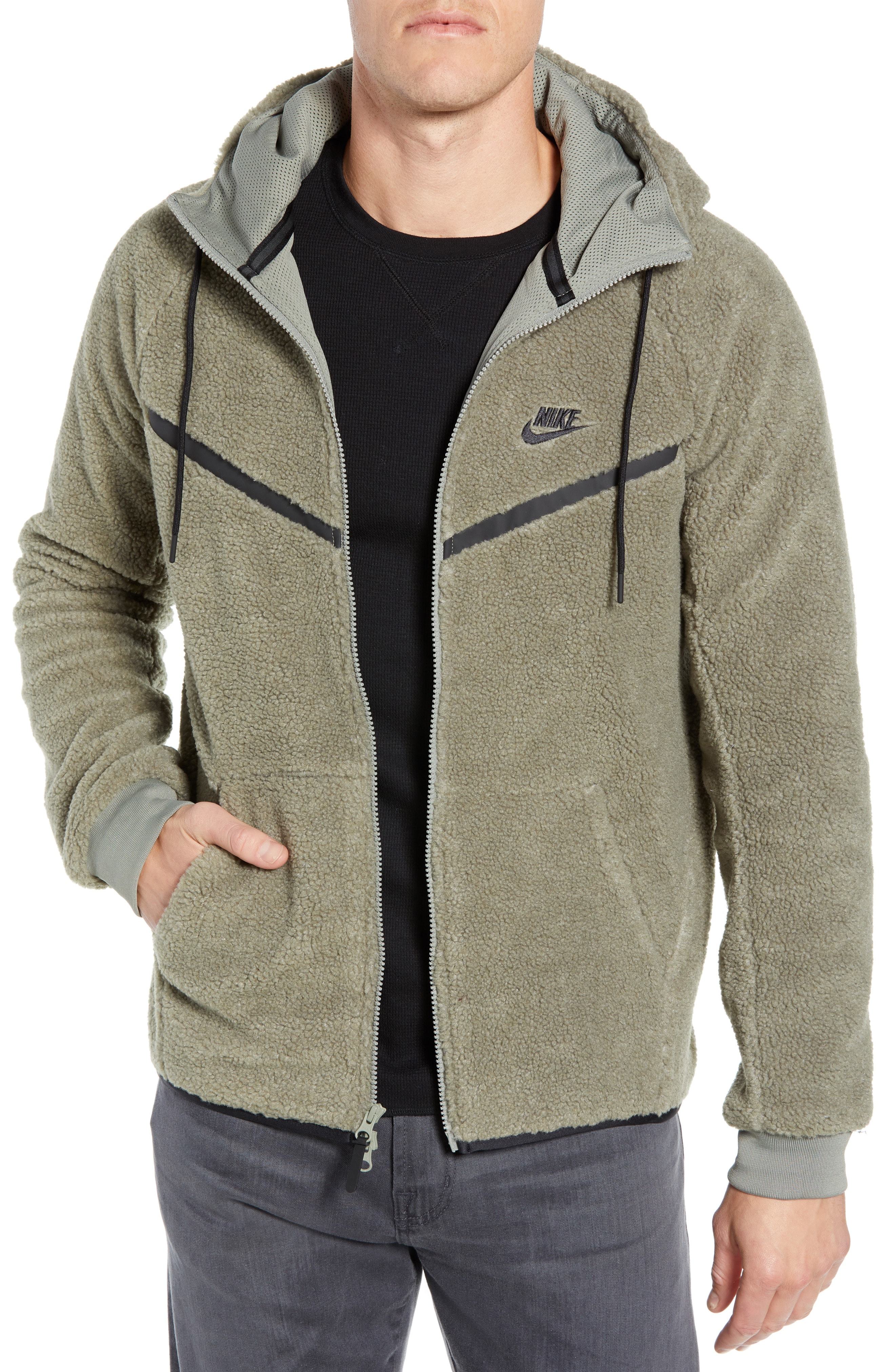 tech icon fleece zip hoodie