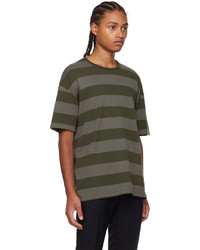 Paul Smith Green Stripe T Shirt