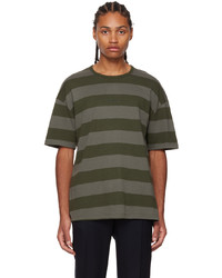 Paul Smith Green Stripe T Shirt