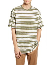 Topman Stripe Pique T Shirt
