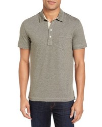 Men's Olive Horizontal Striped Polo, White Shorts, Beige Leather Low ...