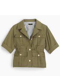 J.Crew Collection Safari Jacket In Italian Cotton