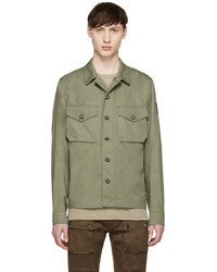 Belstaff Green Sampson Shirt Jacket