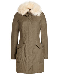 Peuterey Jacket With Fur Trimmed Collar