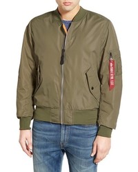 Alpha Industries Ma 1 Water Resistant Reversible Flight Jacket