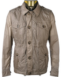 Burberry Multi Pockets Layered Jacket