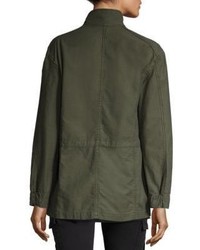 Vince Solid Military Jacket